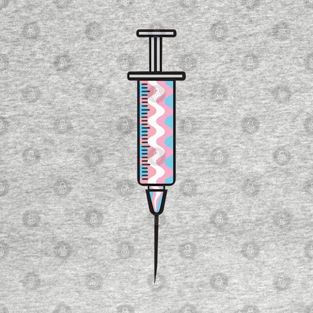 Trans Pride - Syringe - Shot Day by LaLunaWinters